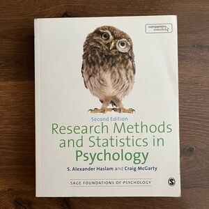 📘 Research Methods and Statistics in Psychology
